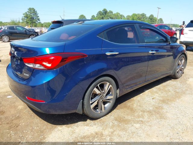 5NPDH4AE1GH672898 Hyundai Elantra Limited