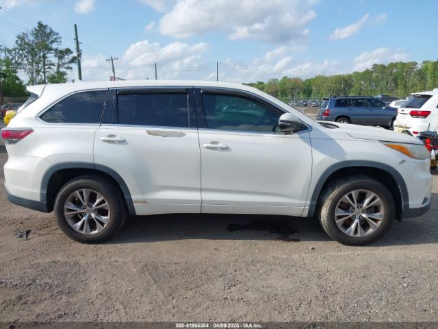 5TDZKRFH7FS107801 Toyota Highlander Le Plus V6