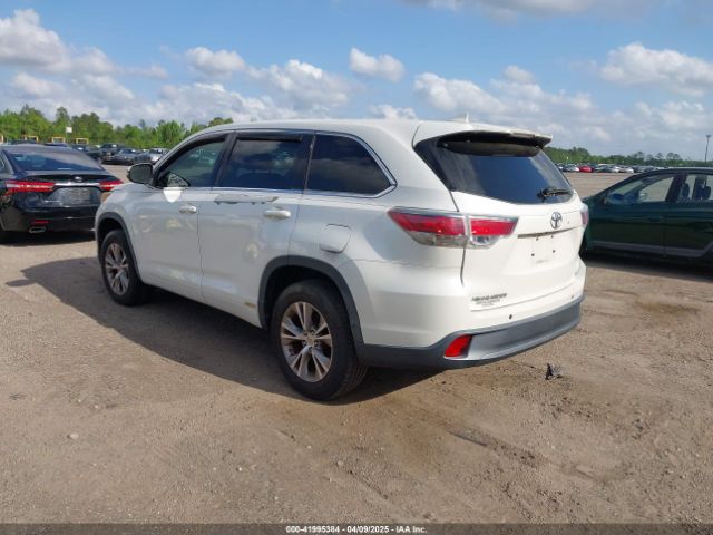 5TDZKRFH7FS107801 Toyota Highlander Le Plus V6