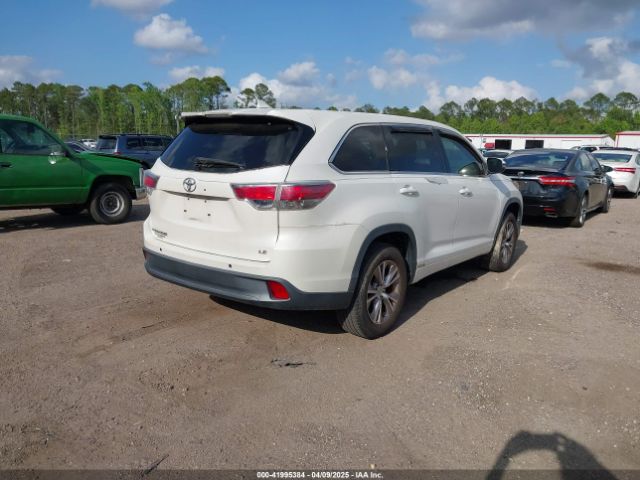 5TDZKRFH7FS107801 Toyota Highlander Le Plus V6