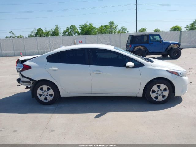 3KPFK4A76JE273430 KIA FORTE LX