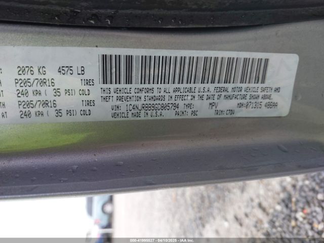 1C4NJRBB9GD805794 Jeep Patriot Sport