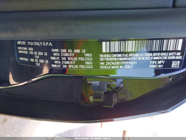 2023 JEEP RENEGADE ZACNJDB17PPP16251 Photo 8