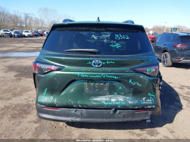 5TDJSKFC9PS095810 Toyota SIENNA XLE