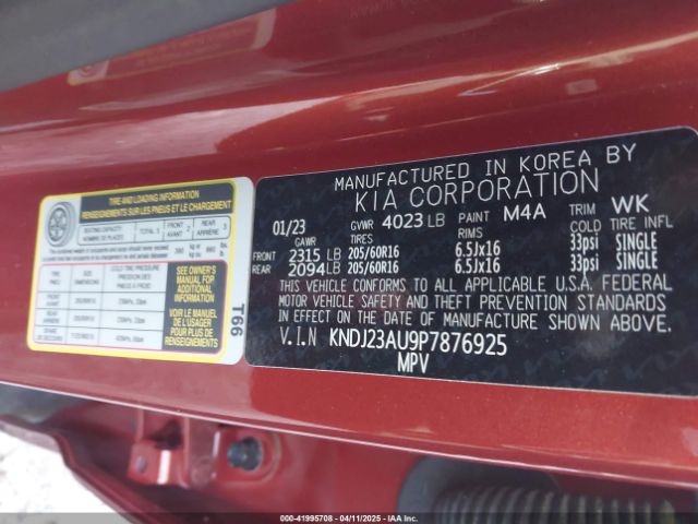 KNDJ23AU9P7876925 KIA SOUL LX