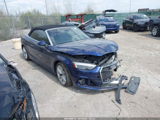 2021 AUDI A5 CABRIOLET WAUWAGF56MN004336