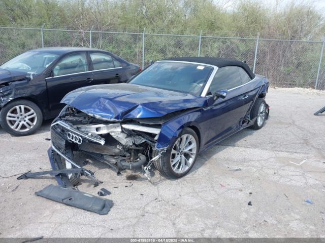 2021 AUDI A5 CABRIOLET WAUWAGF56MN004336 Photo 1