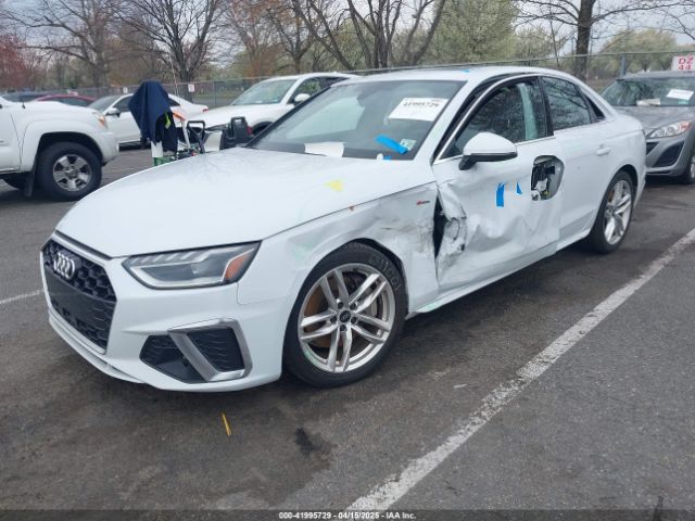 WAUEAAF46NA021971 Audi A4 Premium Plus 45 Tfsi S Line Quattro S Tronic