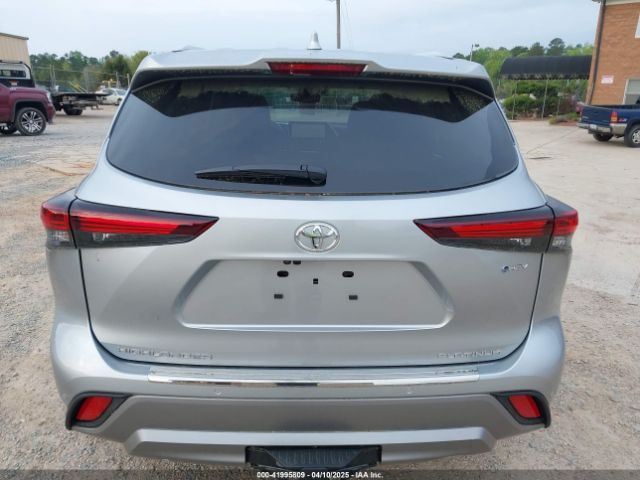 5TDEBRCH8SS660387 Toyota Highlander Hybrid Platinum