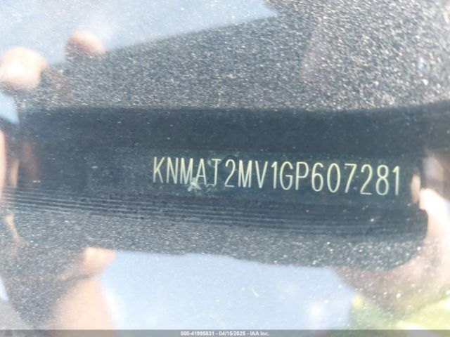 KNMAT2MV1GP607281 Nissan ROGUE SV