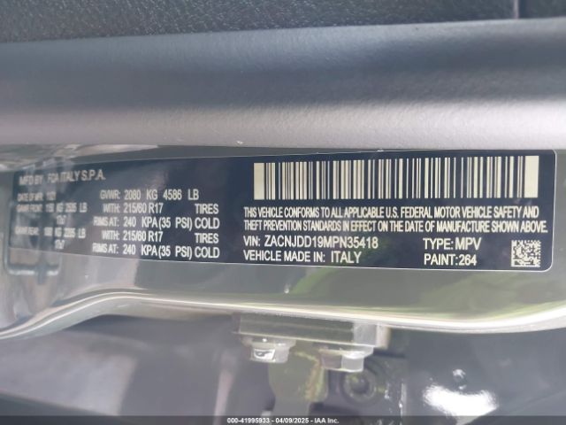 ZACNJDD19MPN35418 Jeep Renegade