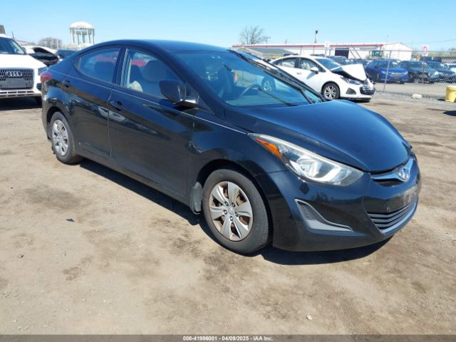 Auction sale of the 2016 Hyundai Elantra Se, vin: KMHDH4AE8GU520893, lot number: 41996001