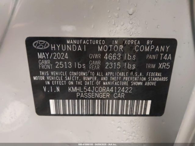 KMHL54JC0RA412422 Hyundai Sonata N Line