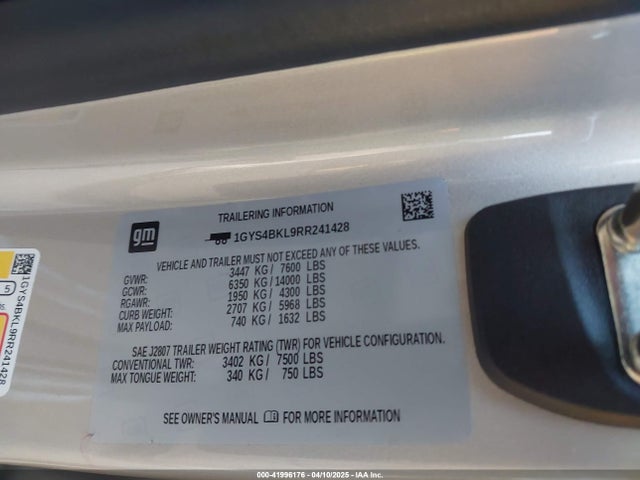 2024 CADILLAC ESCALADE 1GYS4BKL9RR241428 Photo 8