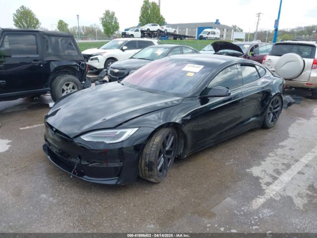 5YJSA1E60NF460244 Tesla Model S Plaid Tri Motor All-wheel Drive