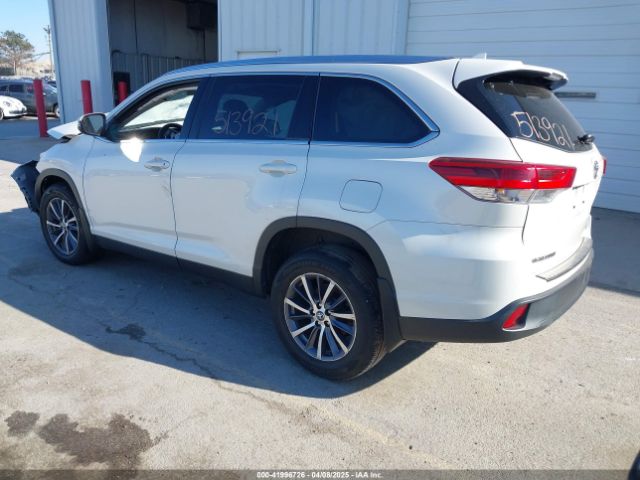 5TDJZRFH4KS568084 Toyota Highlander Xle