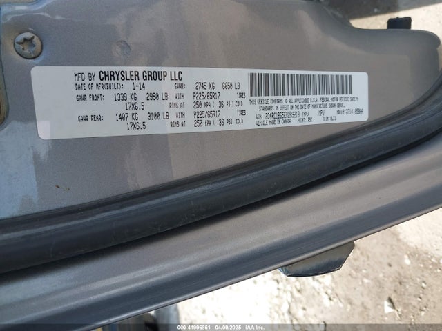 2C4RC1BG5ER269218 Chrysler 2014