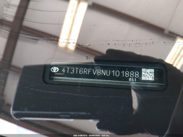 4T3T6RFV8NU101888 Toyota Rav4 Hybrid Se