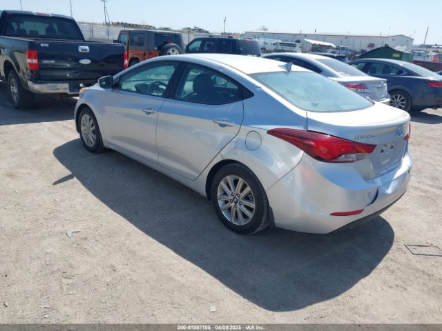 KMHDH4AE3EU214164 Hyundai ELANTRA SE