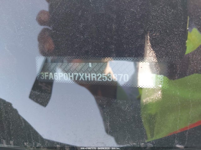 Ford FUSION SE 2017 3FA6P0H7XHR253870 Image 9