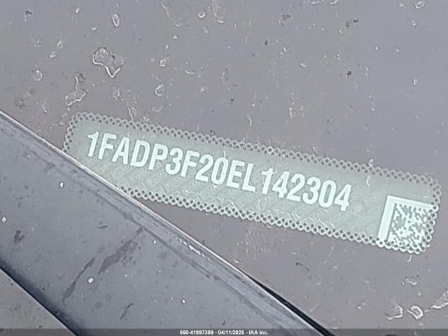 Ford FOCUS SE 2014 1FADP3F20EL142304 Image 9