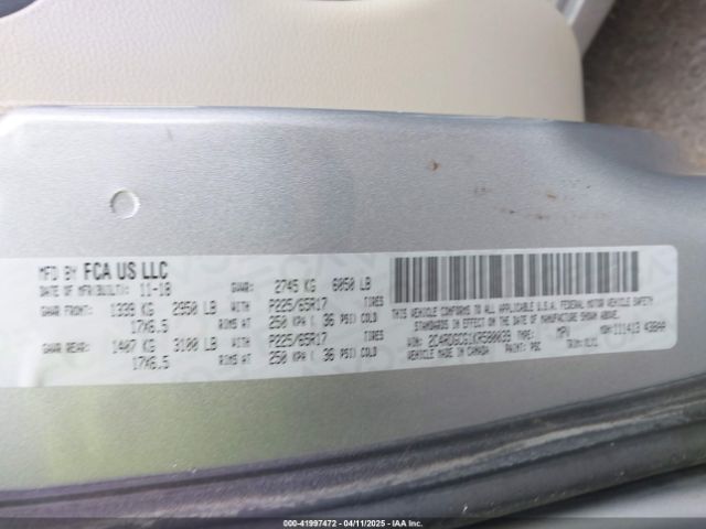2C4RDGCG1KR580039 Dodge Grand Caravan Sxt
