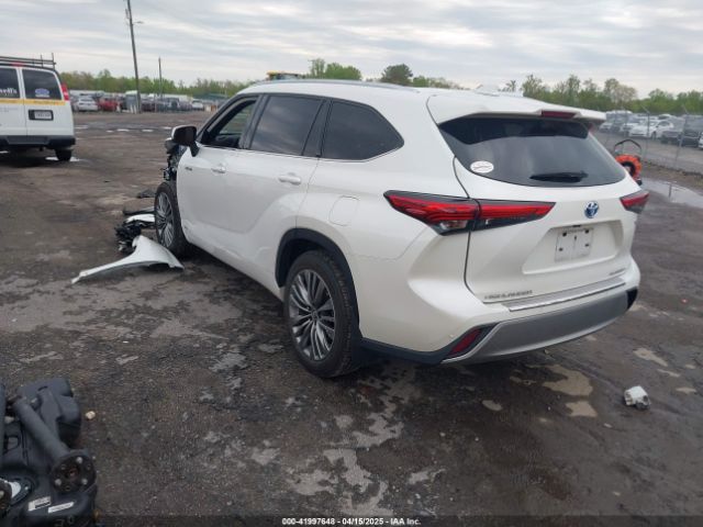 5TDEBRCH6MS031813 Toyota Highlander Hybrid Platinum