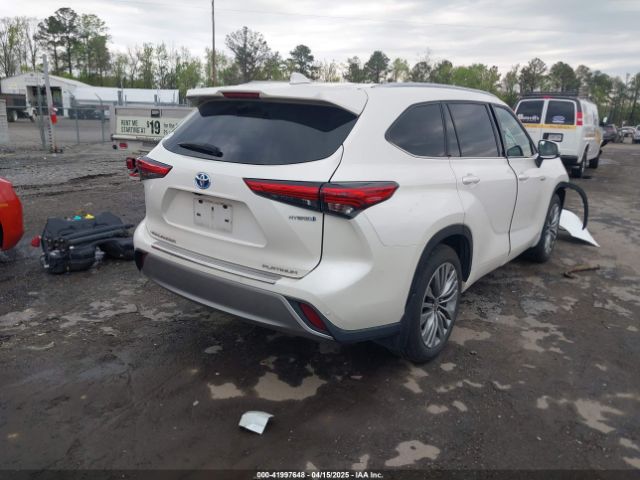 5TDEBRCH6MS031813 Toyota Highlander Hybrid Platinum
