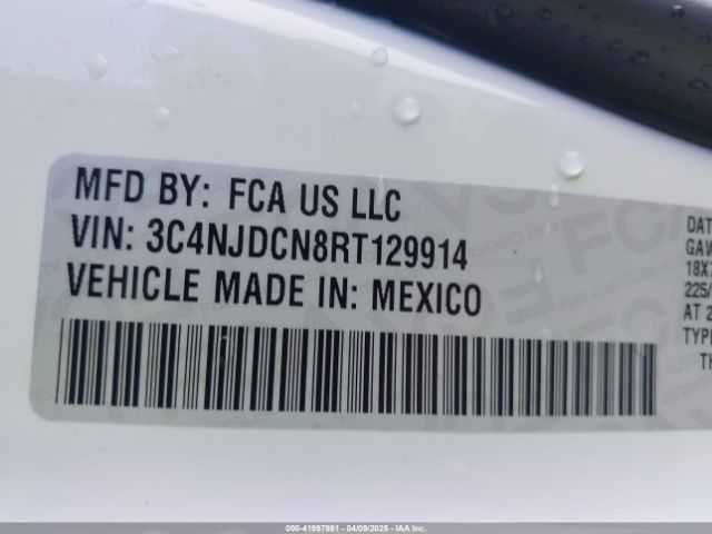 3C4NJDCN8RT129914 Jeep Compass Limited 4x4