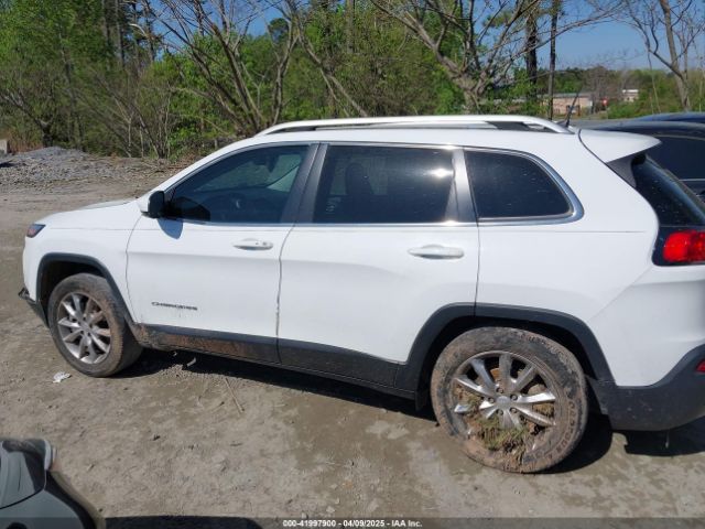 1C4PJLDB8JD563185 Jeep Cherokee Limited Fwd