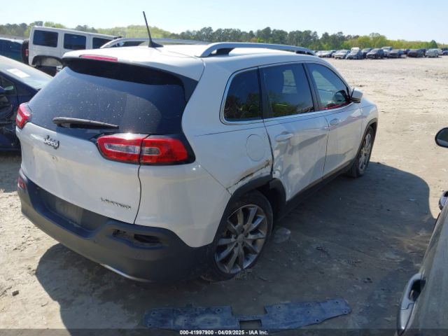 1C4PJLDB8JD563185 Jeep Cherokee Limited Fwd