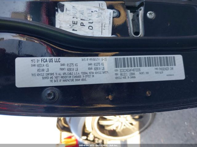 2015 CHRYSLER 300C 2C3CCAEG0FH872235 Photo 8