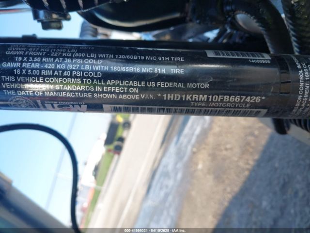 2015 HARLEY-DAVIDSON FLHXS 1HD1KRM10FB667426 Photo 9