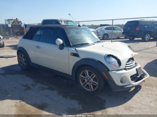 2013 MINI CONVERTIBLE WMWZN3C58DT568824 Photo 0
