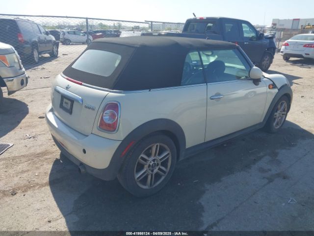 2013 MINI CONVERTIBLE WMWZN3C58DT568824 Photo 3
