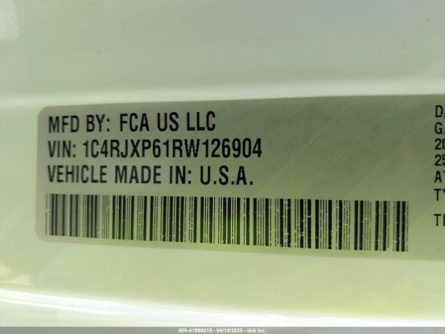 2024 JEEP WRANGLER 4XE 1C4RJXP61RW126904 Photo 8
