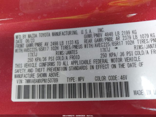 7MMVABAMXPN150789 Mazda Cx-50 2.5 S Select