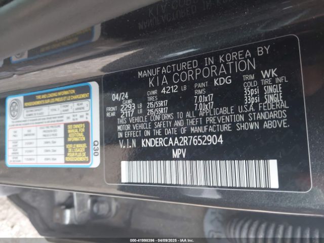 KNDERCAA2R7652904 KIA SELTOS EX