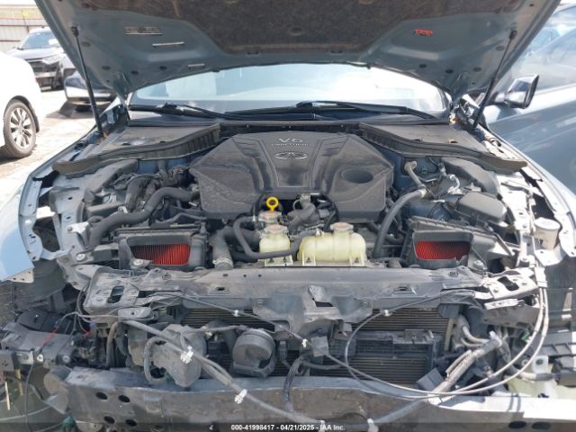 JN1FV7DP5MM850509 Infiniti Q50 Red Sport 400