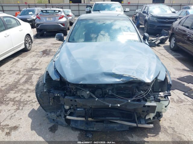 JN1FV7DP5MM850509 Infiniti Q50 Red Sport 400