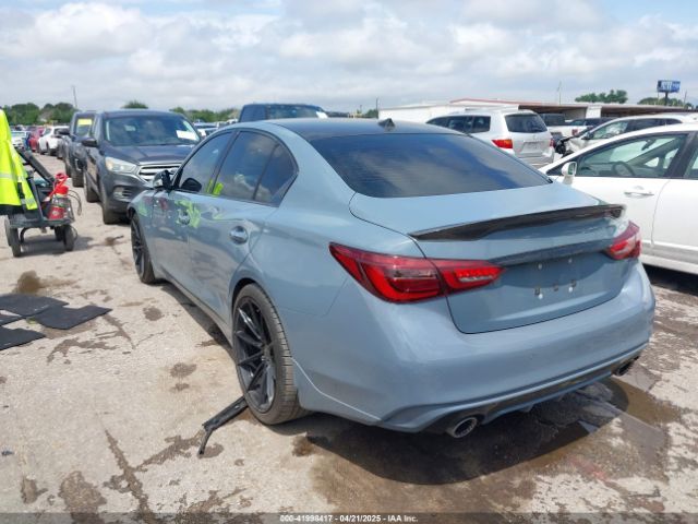 JN1FV7DP5MM850509 Infiniti Q50 Red Sport 400