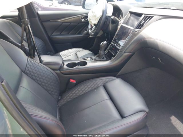 JN1FV7DP5MM850509 Infiniti Q50 Red Sport 400