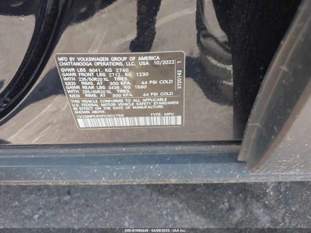 1V2GNPE8XPC002756 Volkswagen Id.4 Awd Pro S/awd Pro S Plus
