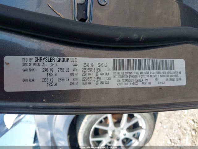 3C4PDDEG1FT560234 Dodge Journey R/t