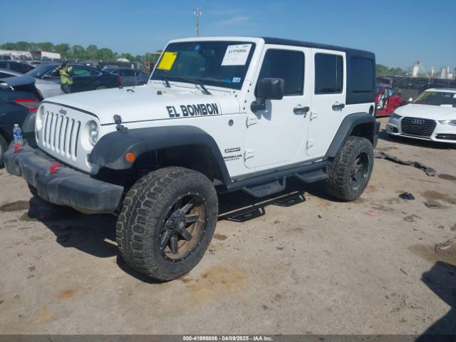 1C4BJWDG1HL740750 Jeep Wrangler Unlimited Sport 4x4