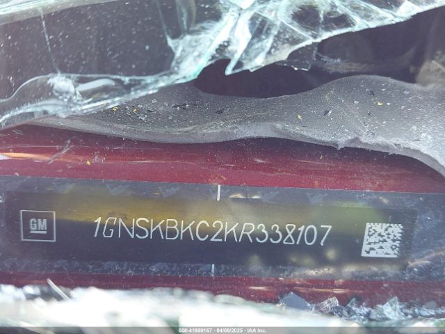 1GNSKBKC2KR338107 Chevrolet Tahoe Lt