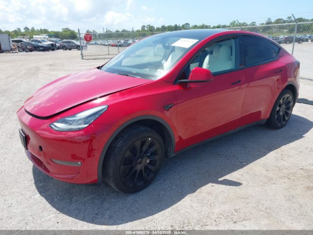 7SAYGDEE6NF372464 Tesla Model Y Long Range Dual Motor All-wheel Drive