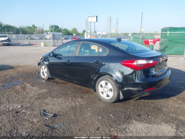 KNAFK4A65G5593525 KIA FORTE LX