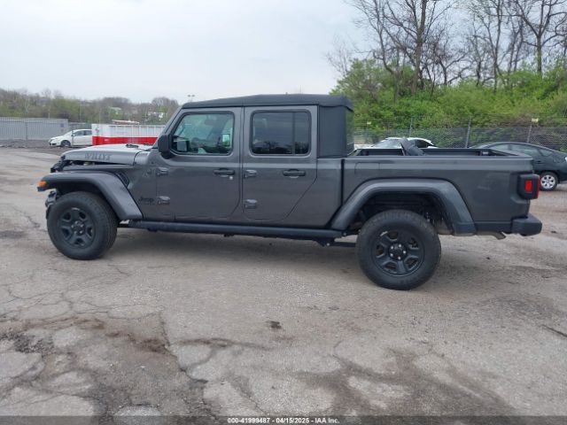 1C6HJTAG9NL138503 Jeep Gladiator Willys Sport 4x4