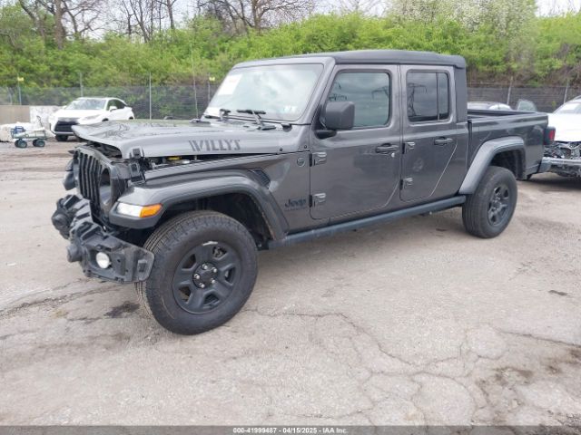 1C6HJTAG9NL138503 Jeep Gladiator Willys Sport 4x4